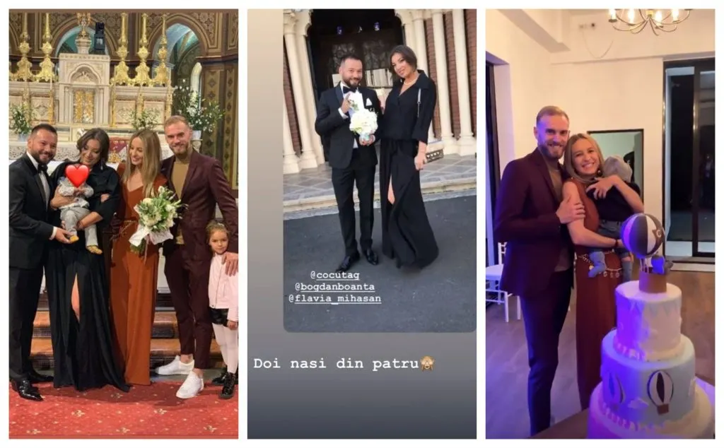 FLAVIA DE LA NEATZA ȘI-A BOTEZAT BĂIATUL. NAȘII SUNT CELEBRI