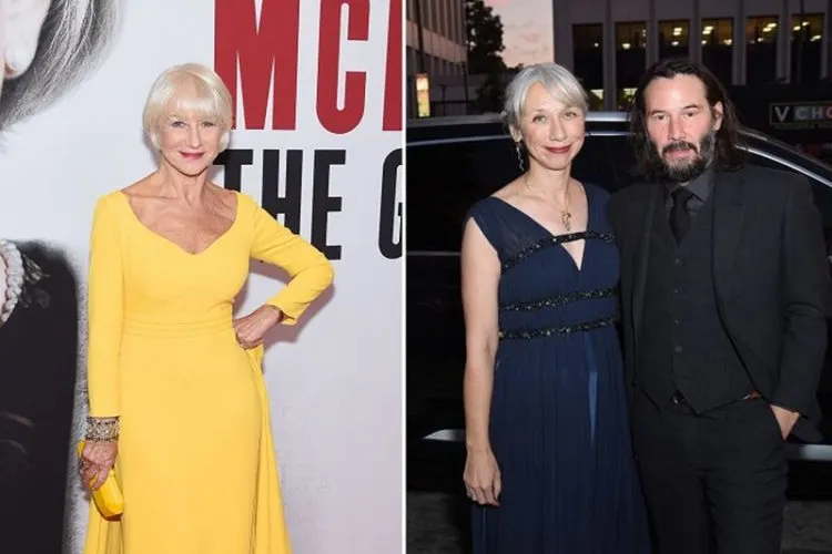 Reacția delicioasă a lui Helen Mirren, după ce a fost confundată cu iubita lui Keanu Reeves