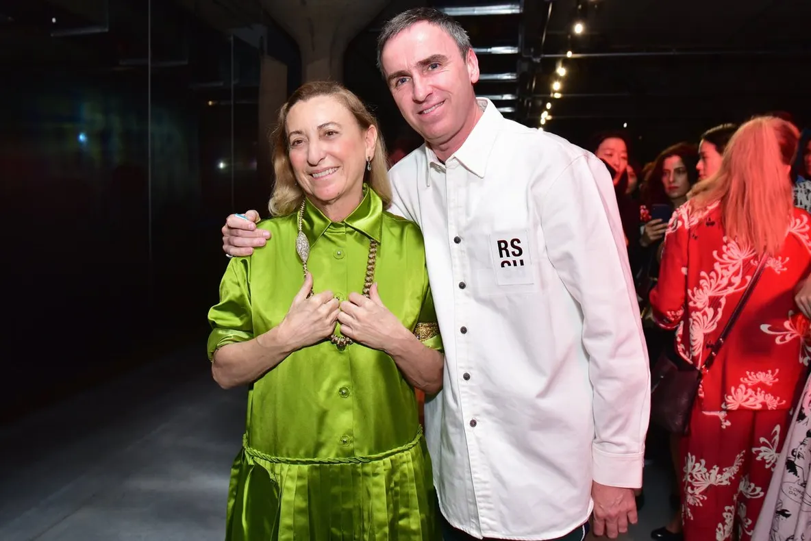 Raf Simons este noul co-director de creație Prada