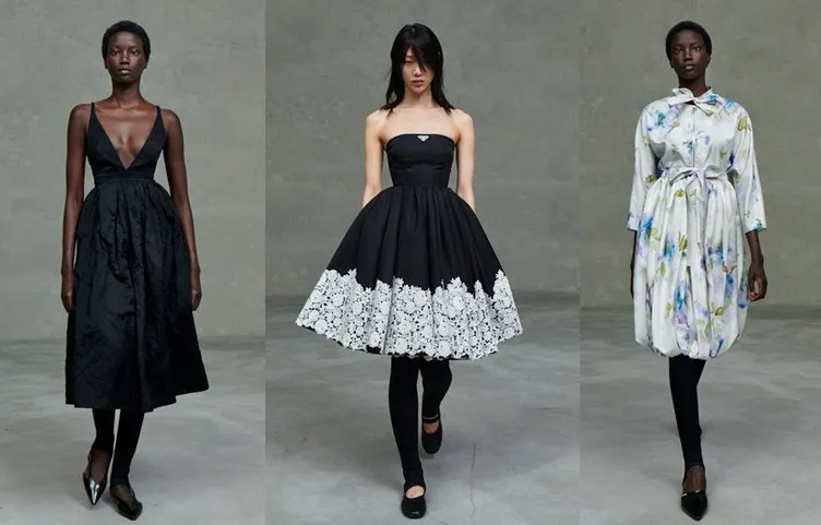 Noua colecție Prada: haine simple pentru perioada complexe