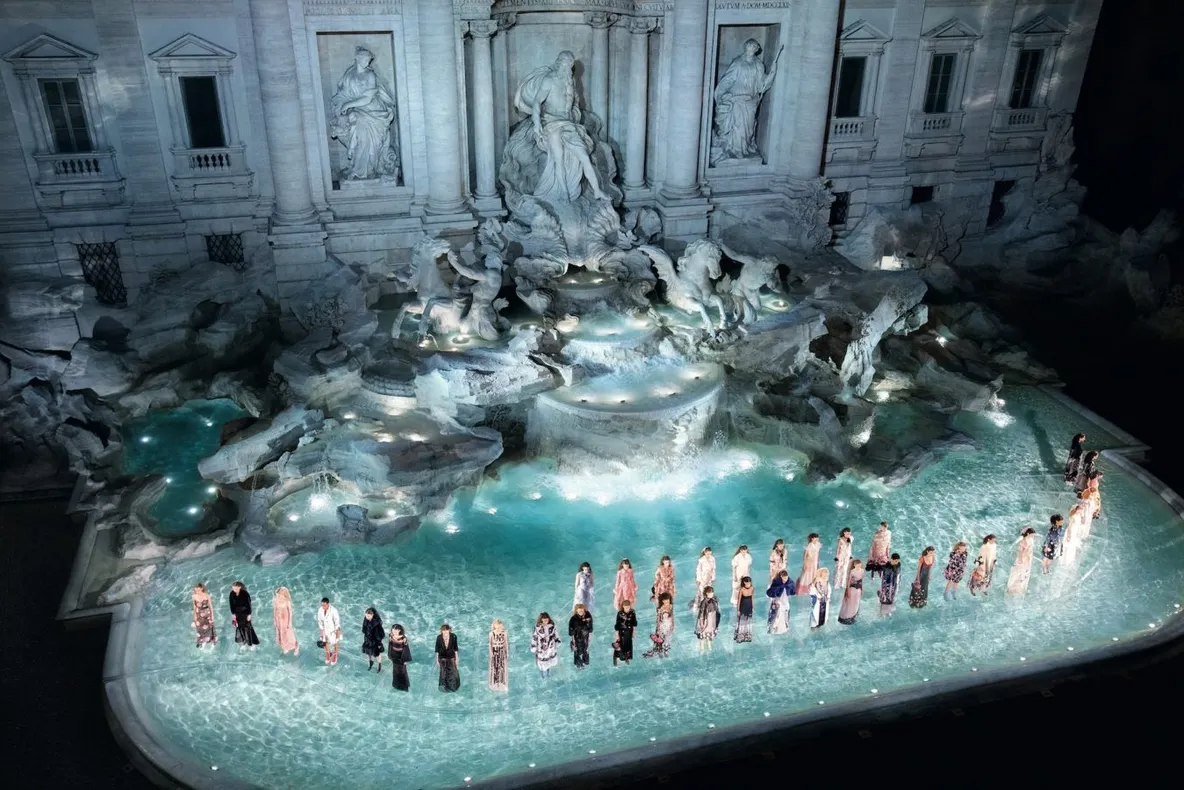 Fendi deschide Săptămâna modei din Milano... la Roma