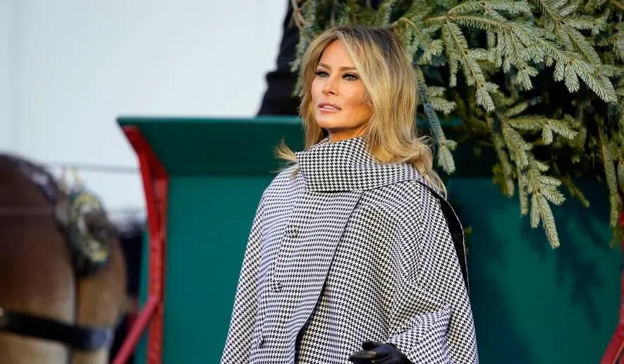 Melania Trump, ultimul Crăciun la Casa Albă