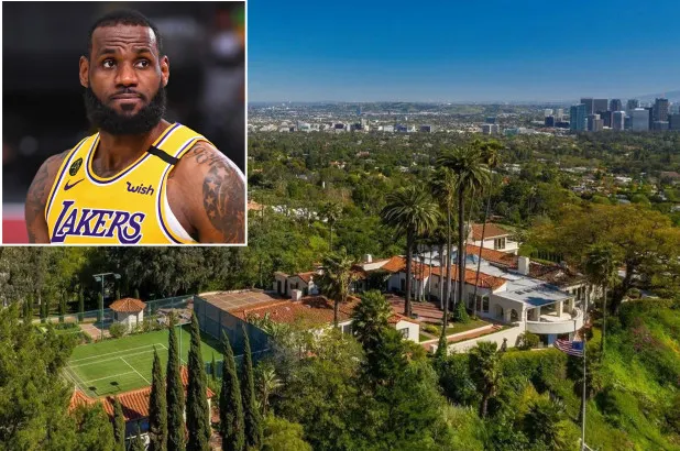 LeBron James s-a mutat în casa lui Katharine Hepburn. Interiorul de vis!