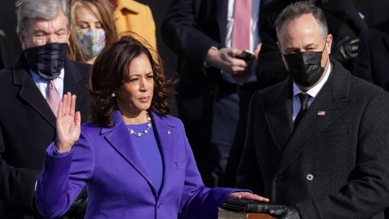 Kamala Harris a atras toate privirile cu ținuta de la depunerea jurământului