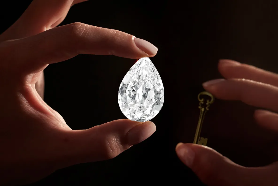 Diamant rar, licitat în premieră în criptomonede