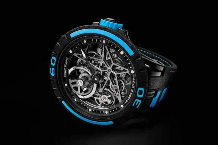 Roger Dubuis lansează ceasul realizat din anvelopele de curse Pirelli