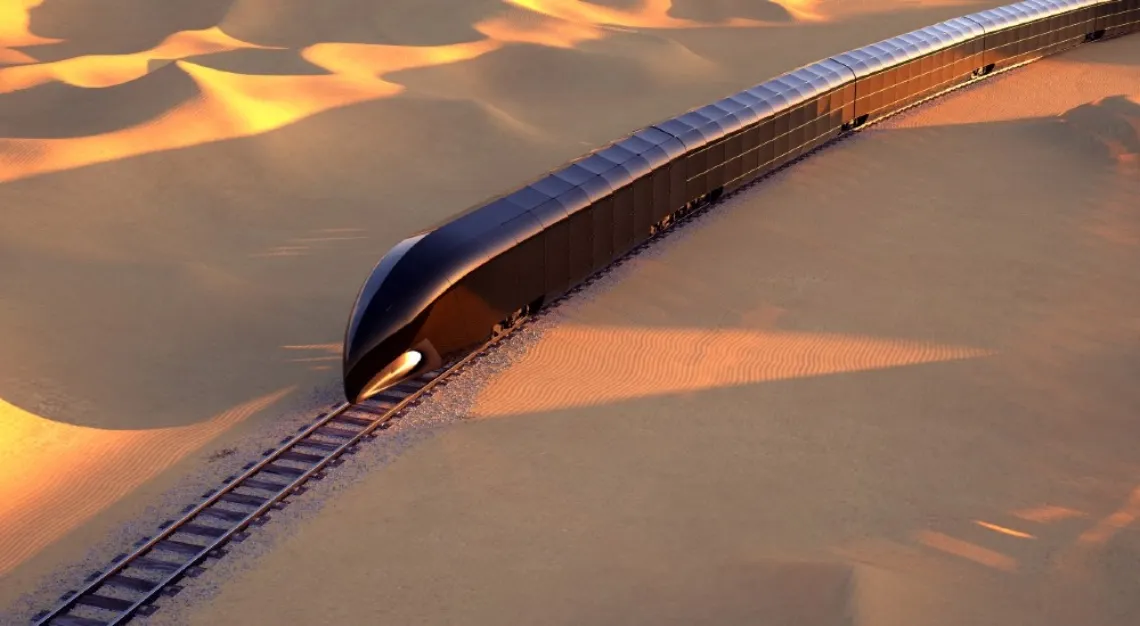 G-Train, conceptul de tren inteligent realizat din sticlă, de 350 milioane de dolari