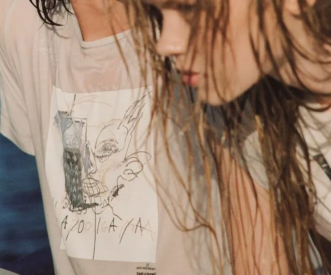 Colecția capsulă Saint Laurent Rive Droite, omagiu pictorului Jean-Michel Basquiat