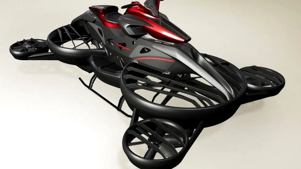 Un start-up din Japonia lansează motocicleta zburătoare