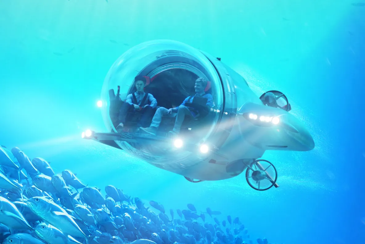 Explorează adâncurile cu cel mai luxos submarin personal construit vreodată