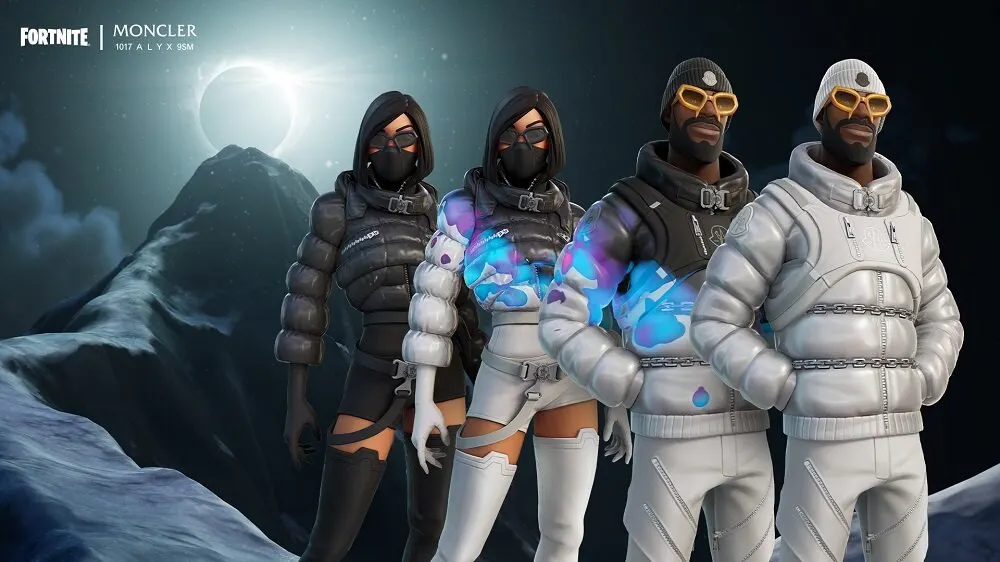 Era Meta Fashion continuă! Moncler ajunge în Fortnite cu ținute și accesorii
