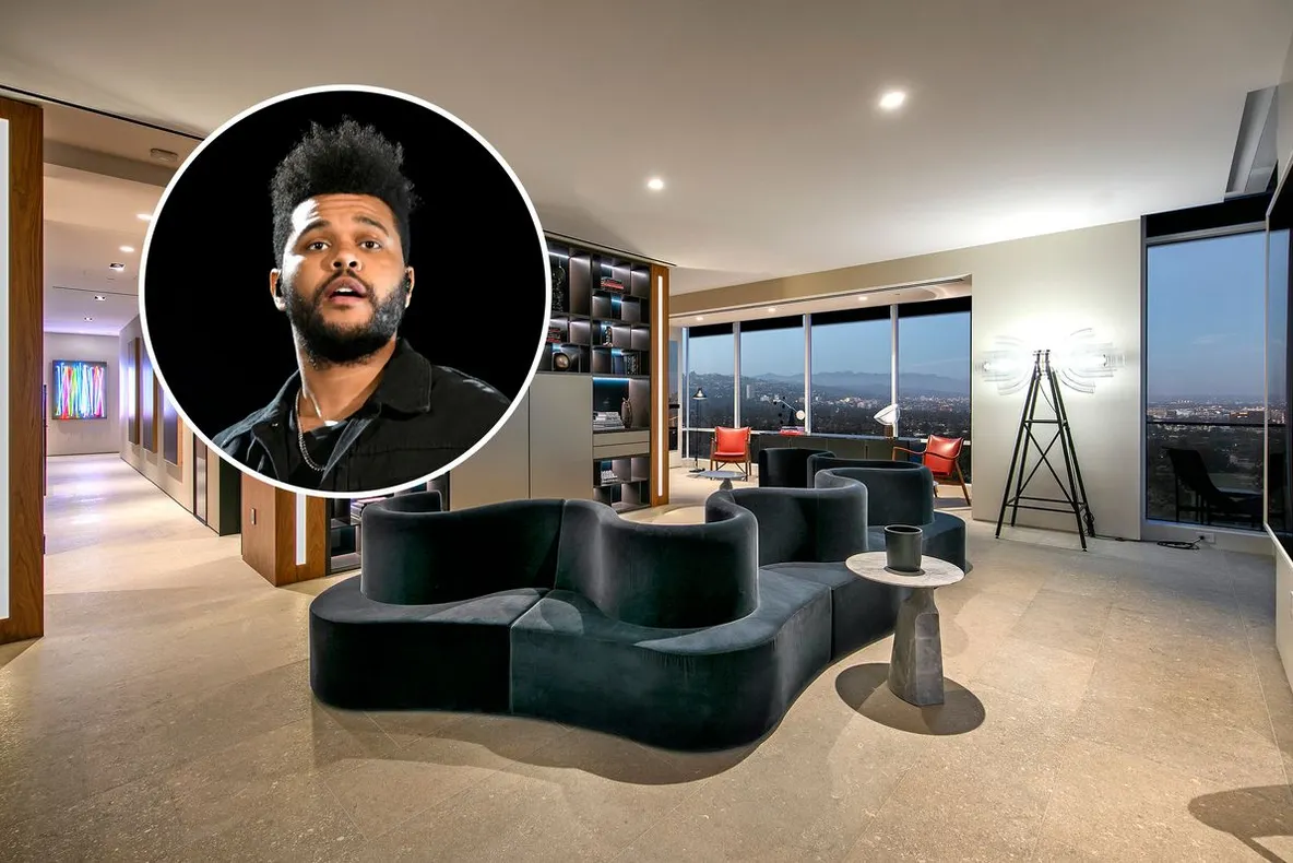 Cum arată apartamentul pe care The Weeknd vrea să-l vândă cu 22,5 milioane de dolari
