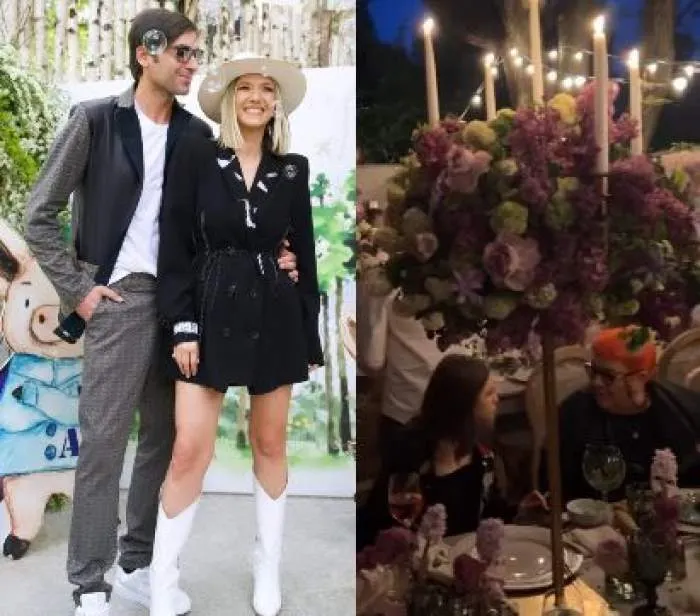 Adela Popescu și-a botezat mezinul! Imagini impresionante de la petrecere