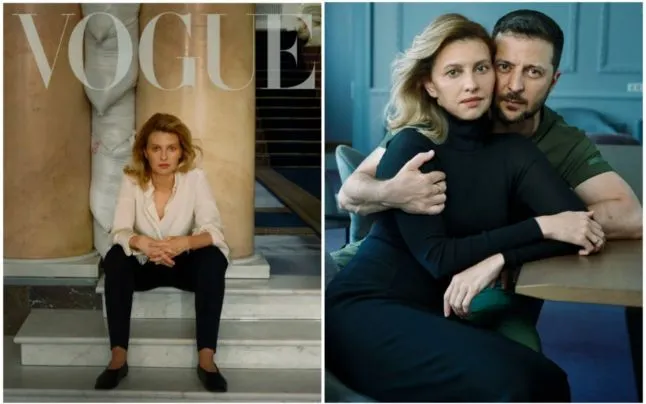 Olena Zelenska, interviu pentru Vogue: „Trăiam o viață fericită”
