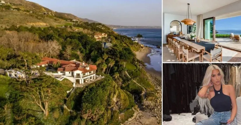 Kim Kardashian a cumpărat casa lui Cindy Crawford din Malibu. Cum arată conacul de 70,4 mil. $
