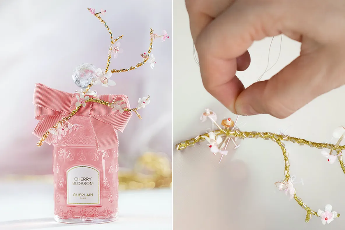Guerlain a început sezonul de primăvară cu parfumul Cherry Blossom Millésime