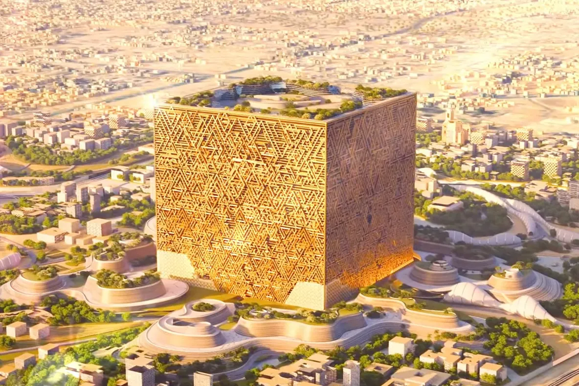 Următorul Mega-Proiect Al Arabiei Saudite: Mukaab, Un super-Oraș în interiorul unui cub