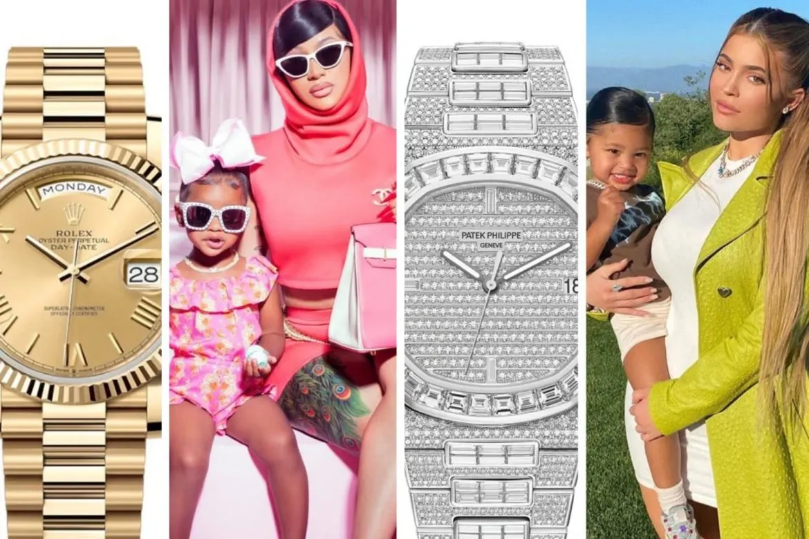 Fiul de 3 luni al lui Nicki Minaj poartă un Patek Philippe de 450.000 de dolari