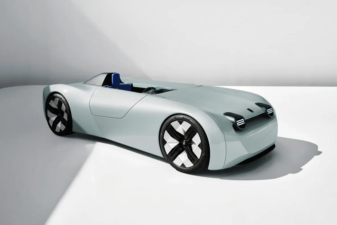 Triumph revine cu un concept îndrăzneț de mașină sport, complet electric