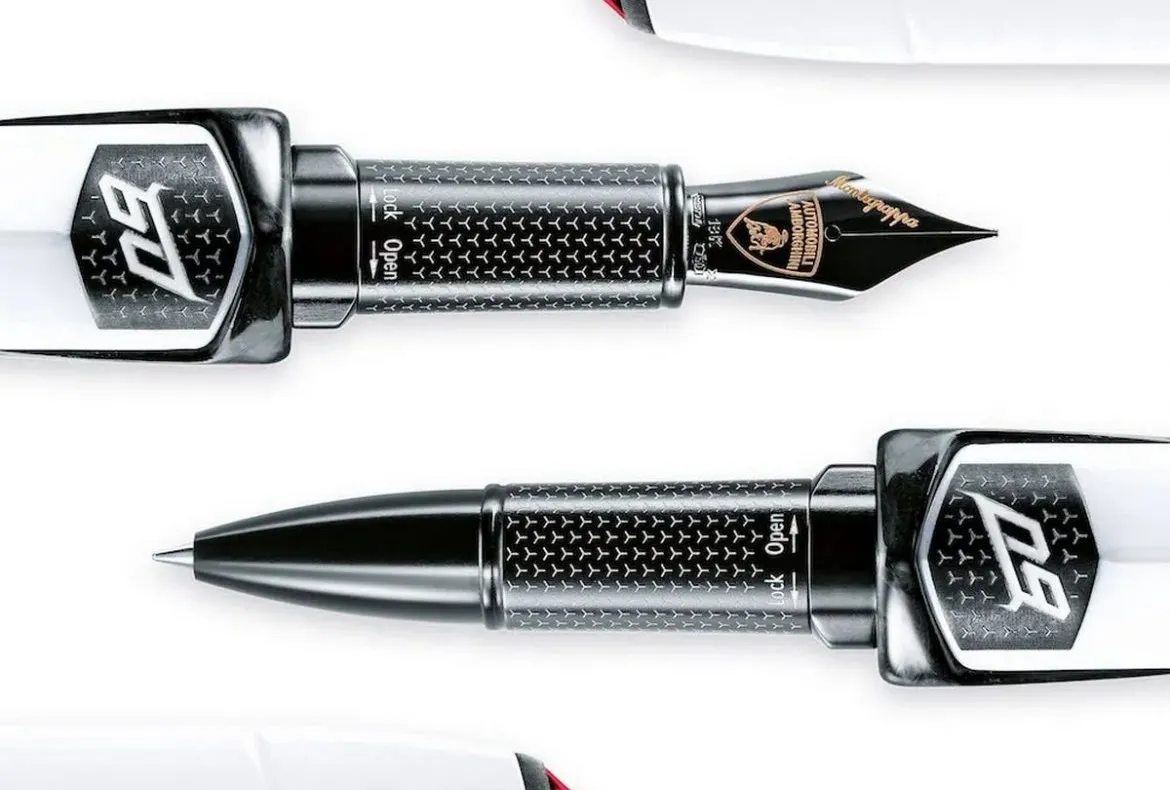Lamborghini și-a unit forțele cu Montegrappa pentru o colecție de instrumente de scris realizate manual în ediție limitată