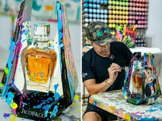 Whisky-ul Jacob & Co. x Alec Monopoly Limited Edition se va vinde într-un decantor unic