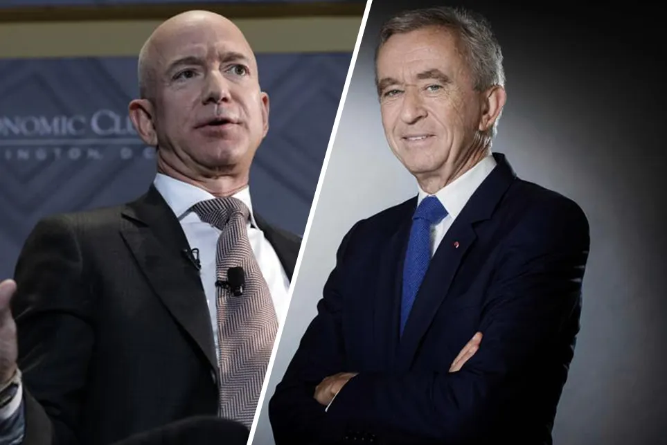 S-a schimbat topul miliardarilor. Jeff Bezos l-a detronat pe Bernard Arnault