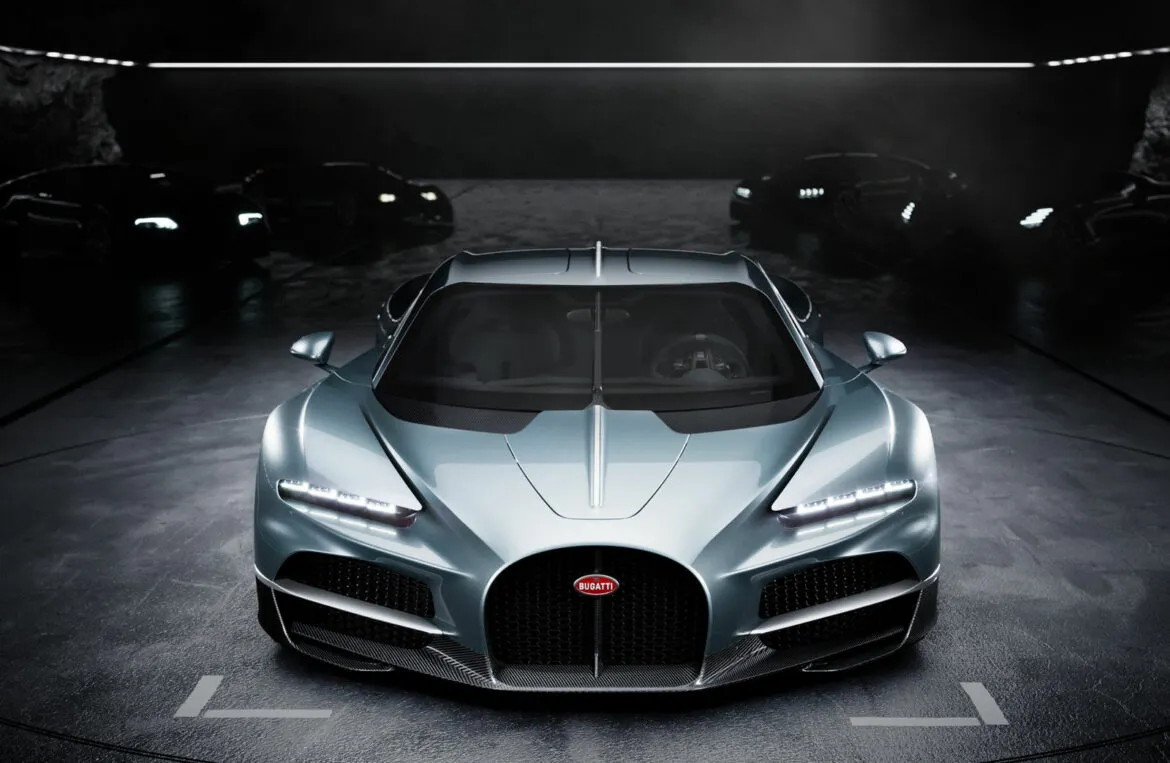 Noul hipercar Bugatti va costa 4,5 mil. euro și va putea înconjura Pământul în 90 de ore