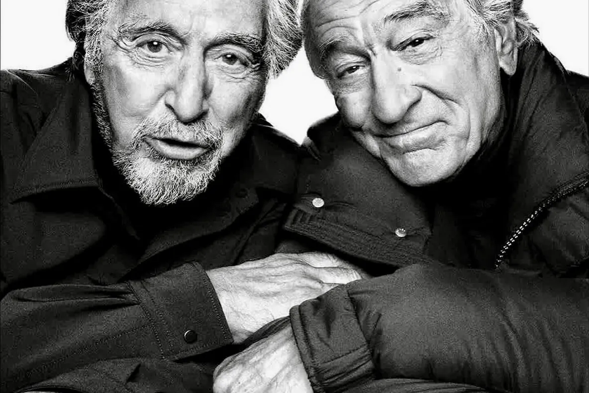 Al Pacino și Robert De Niro sunt protagoniștii celei mai recente campanii Moncler