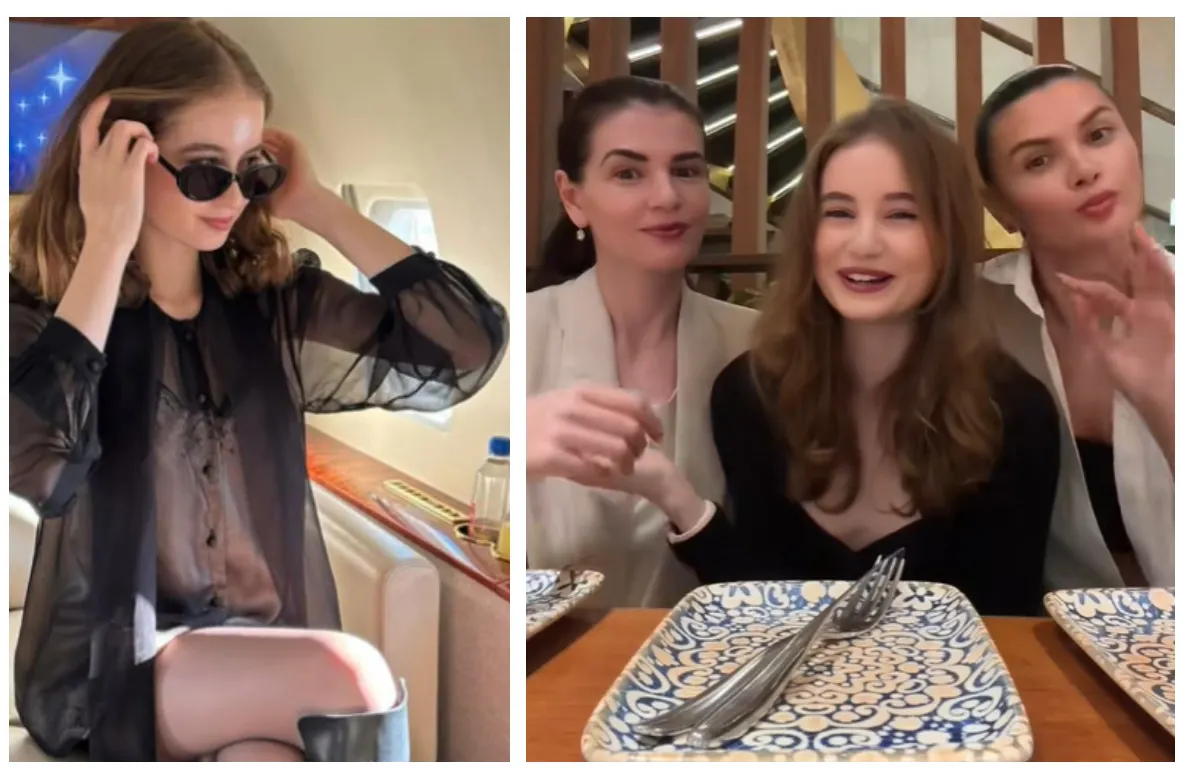 Irina Columbeanu și surorile Gabor s-au reunit în Dubai