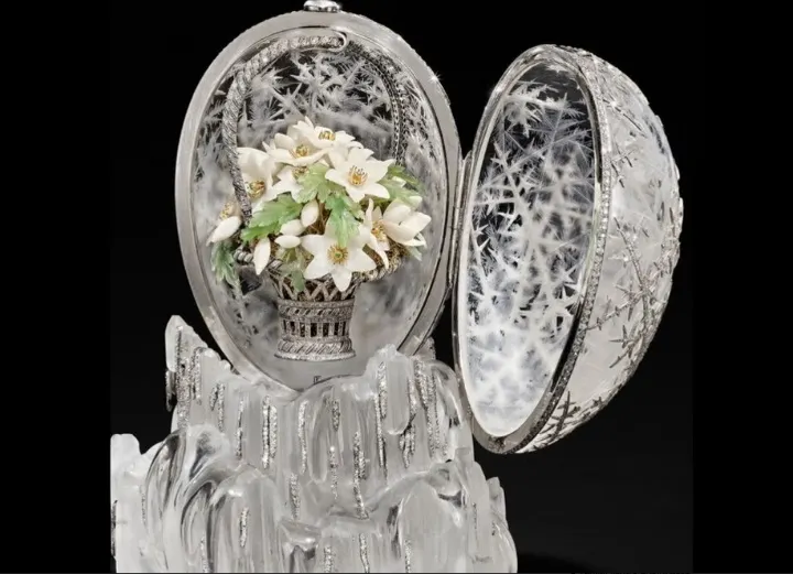 Ou Fabergé, vândut la licitație cu un preț record