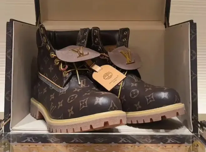 Louis Vuitton și Timberland au dezvăluit o pereche de ghete de 85.000 de dolari