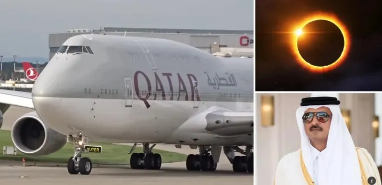 Boeingul de 400 mil. $ al Qatarului, aterizare de lux în Mallorca, înaintea eclipsei