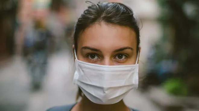 wearing masks