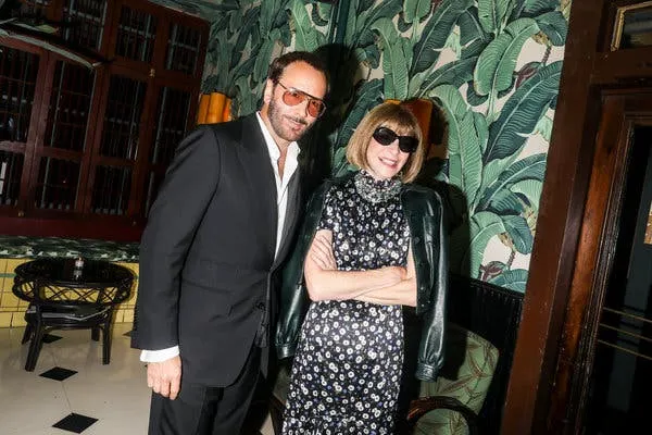 Anna Wintour și Tom Ford