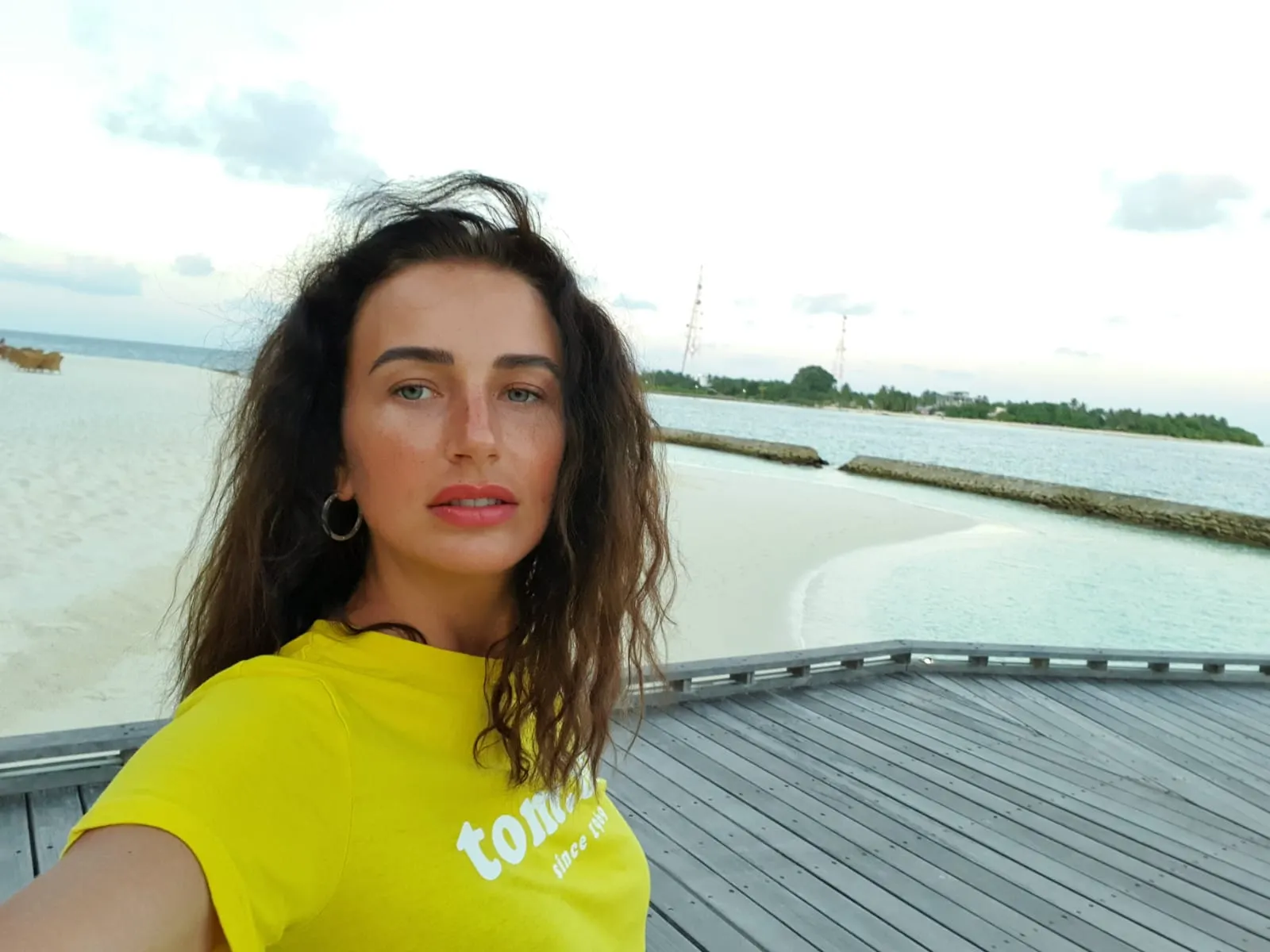 paula hriscu in maldive
