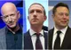 Jeff Bezos, Mark Zuckerberg și Elon Musk au făcut anul acesta aproape jumătate din PIB-ul României