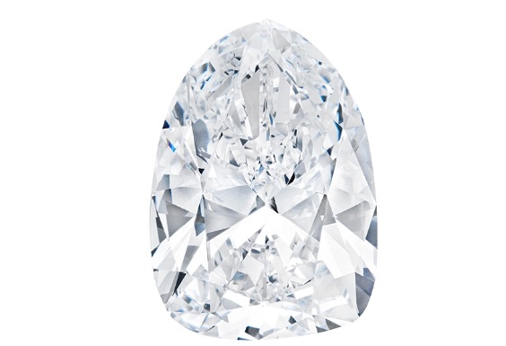 Acest diamant masiv de 126 de carate a condus la licitațiile de primăvară Christie’s